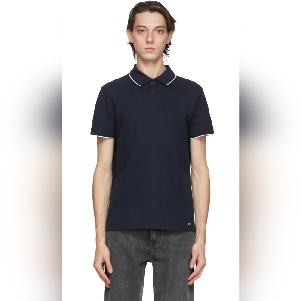 A.P.C. Navy Max Polo